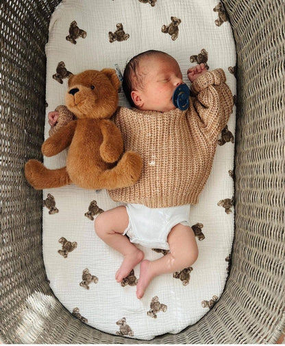 baby cotton chunky knit sweater