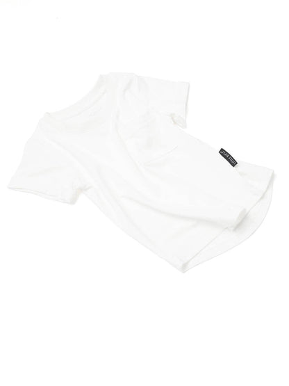 bamboo pocket tee - off white