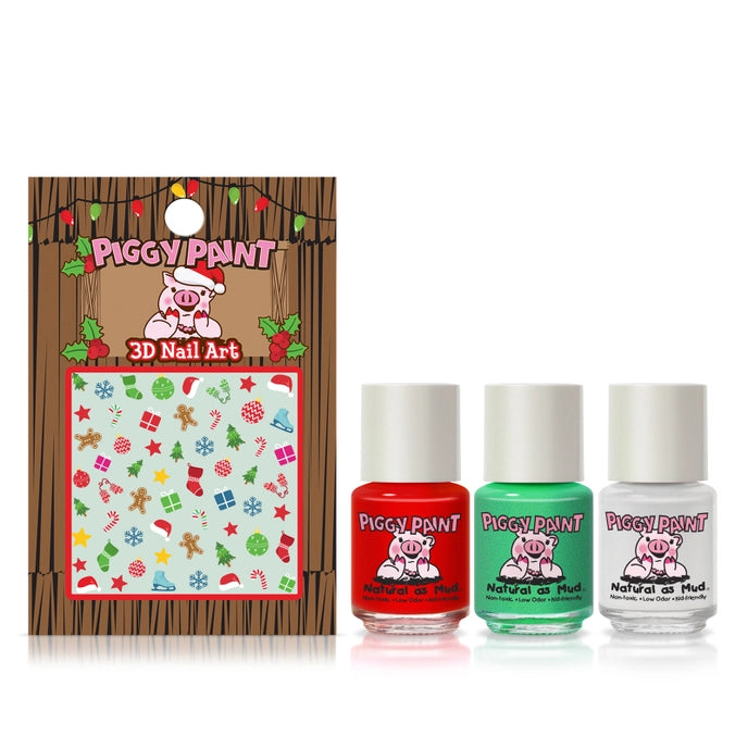 piggy paint - santa's sweetie gift set