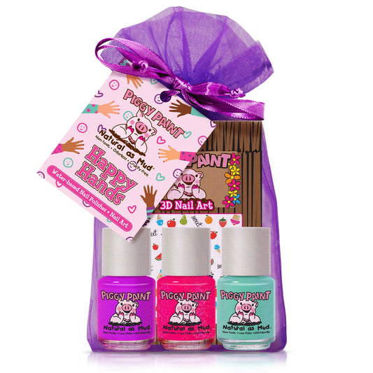 happy hands - piggy paint gift set - Ivory Soul