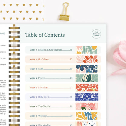 the bible in a year: a 52-week study