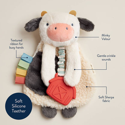 cow itzy friends lovey™ plush