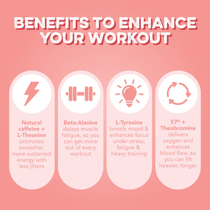 strawberry watermelon energy + pre workout | 30 servings