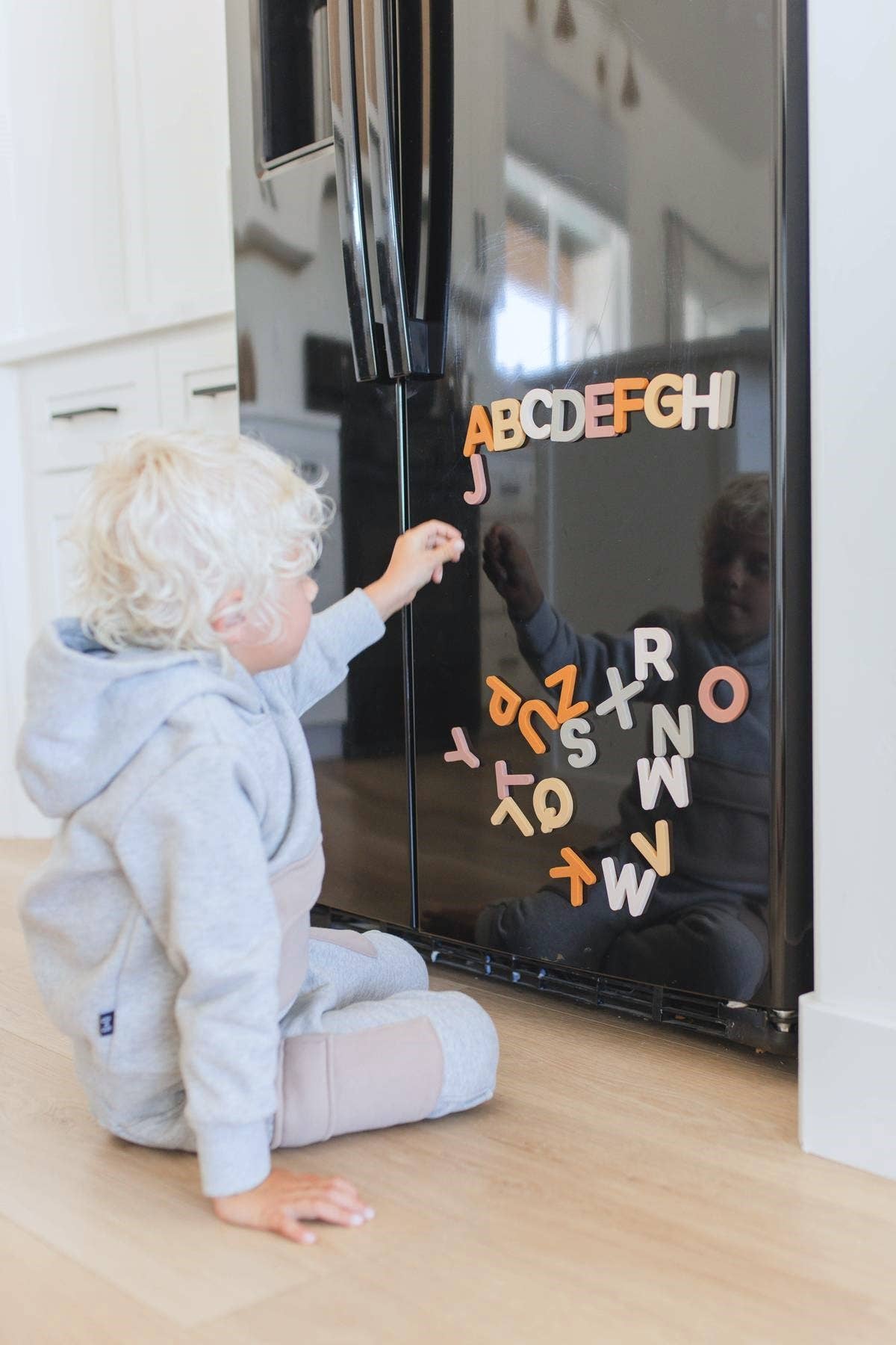 silicone alphabet magnets 26 piece set