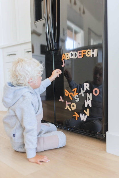 silicone alphabet magnets 26 piece set