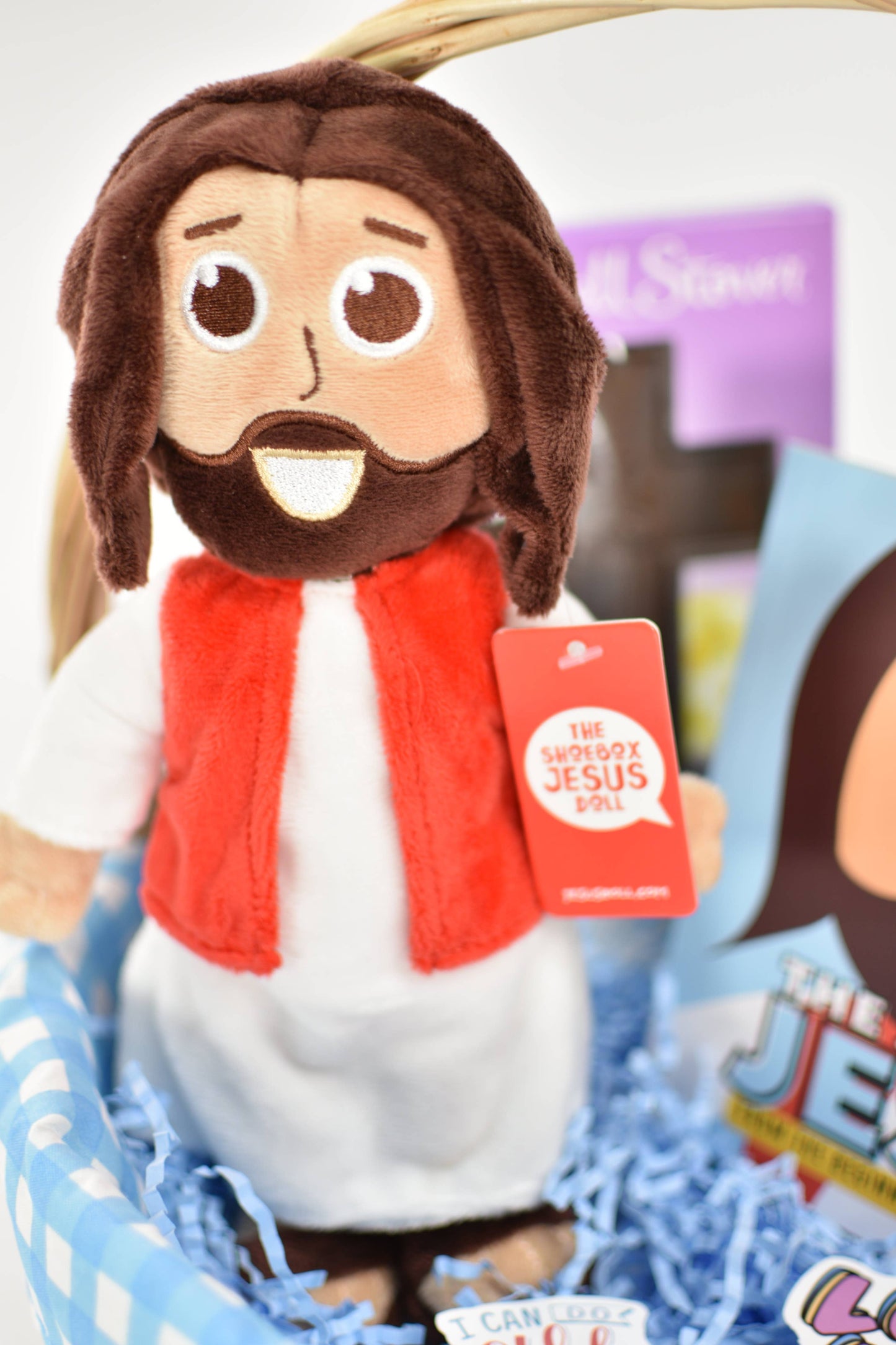 Jesus doll + book bundle - plush doll + story of Jesus book