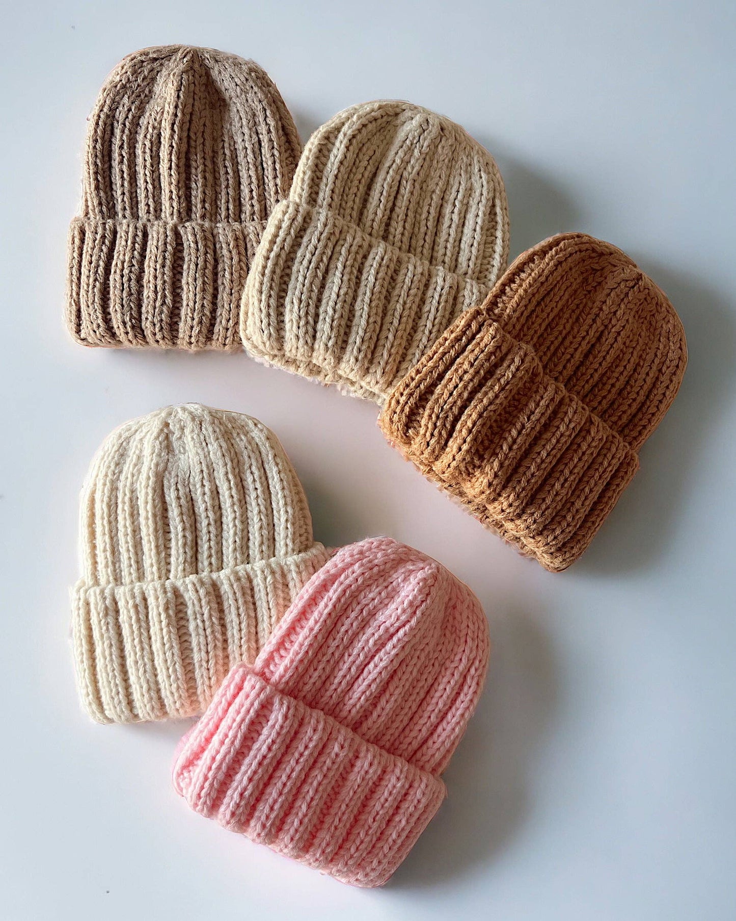 baby's first hat®, chunky knit bone