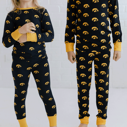 iowa hawkeyes toddler pajamas