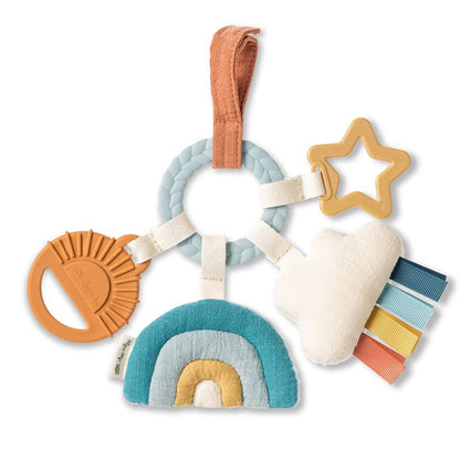 bitzy busy ring™ teething activity toy