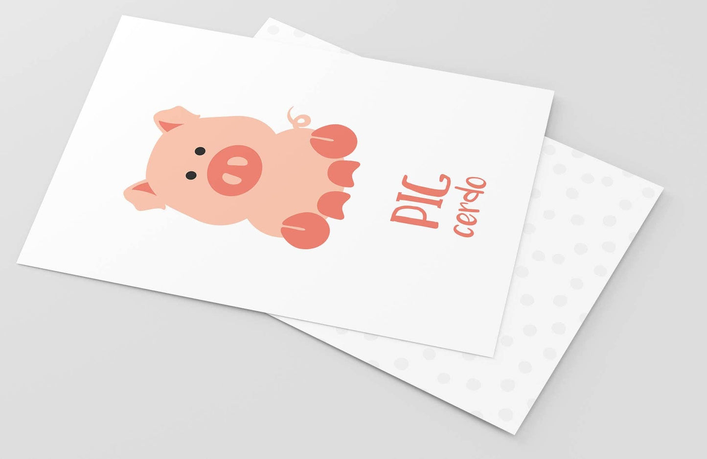 farm animal flashcards