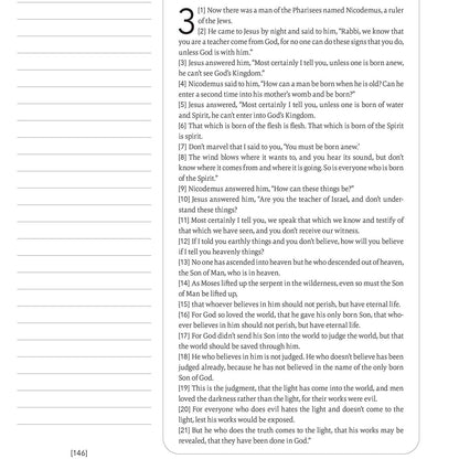 spiral bible™ - WEB - new testament - floral