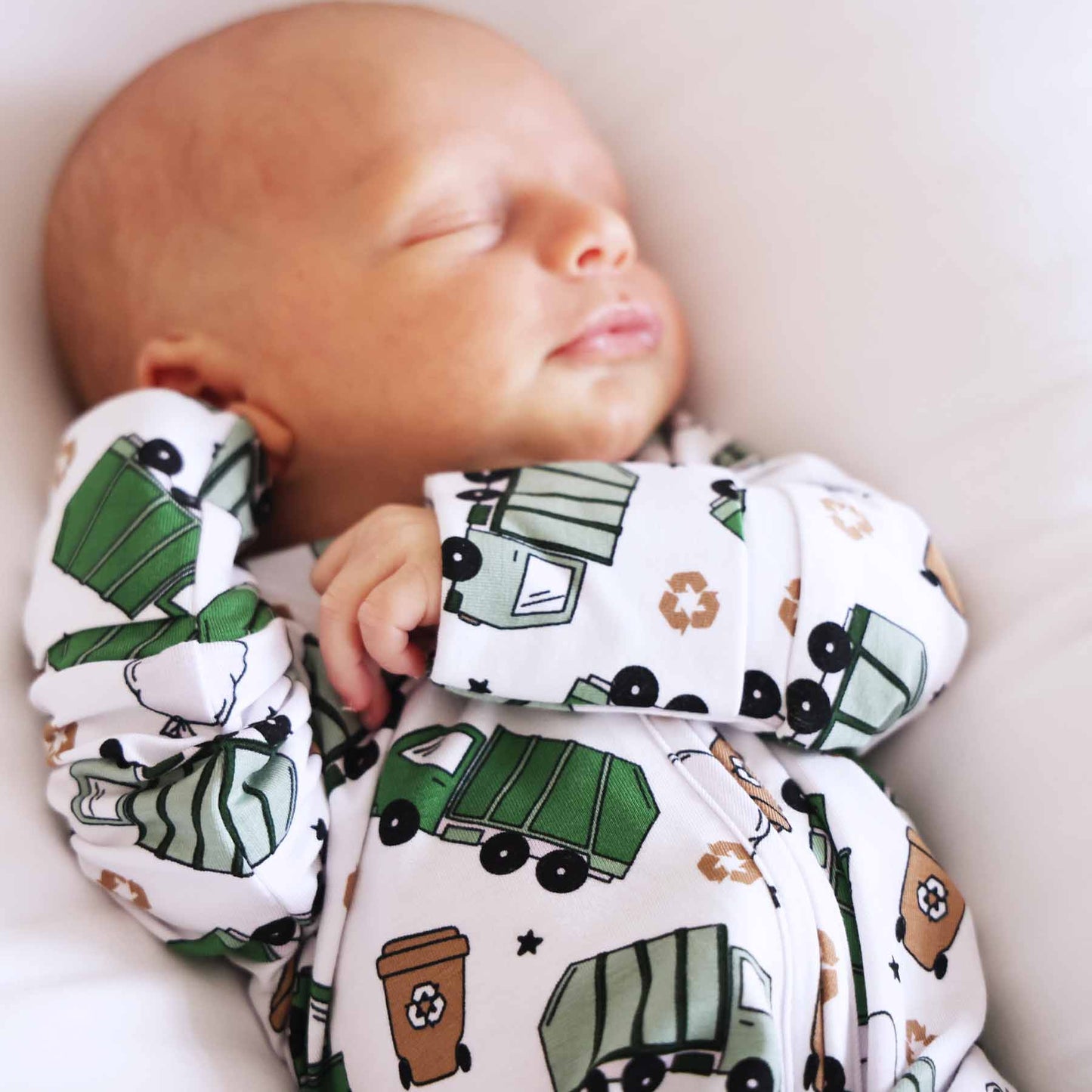 clean up crew zipper footie