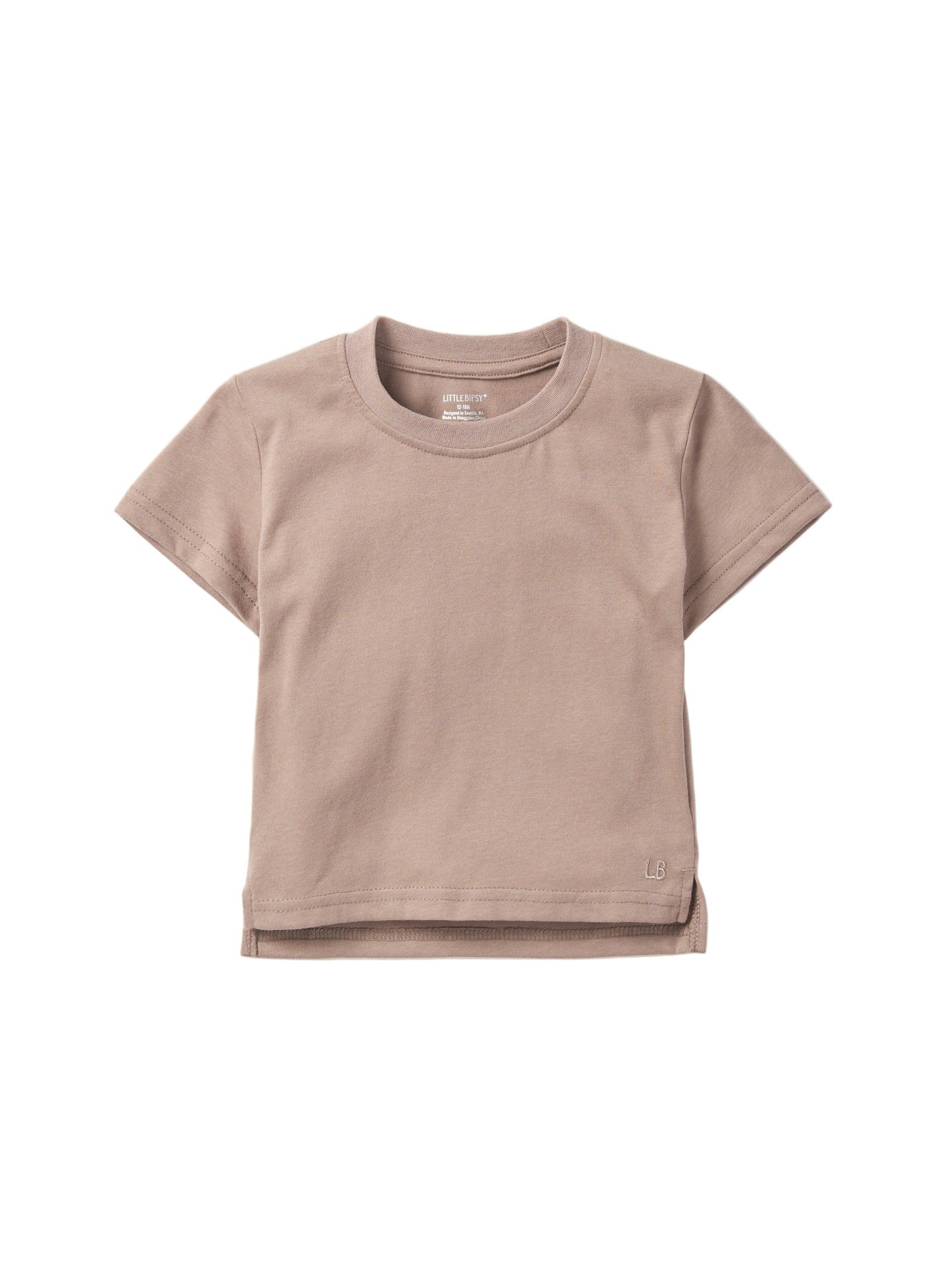 elevated tee - mushroom