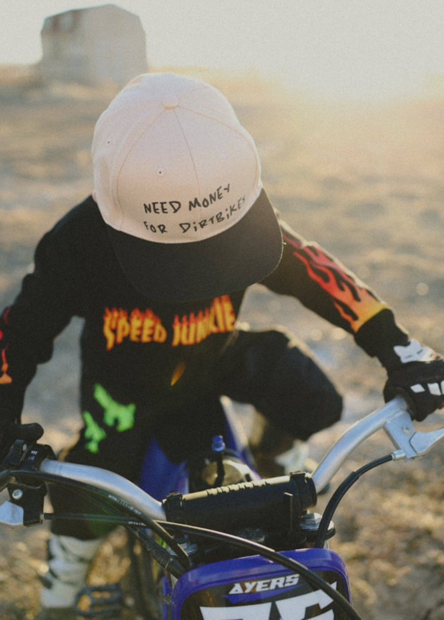 need money for dirt bikes snapback