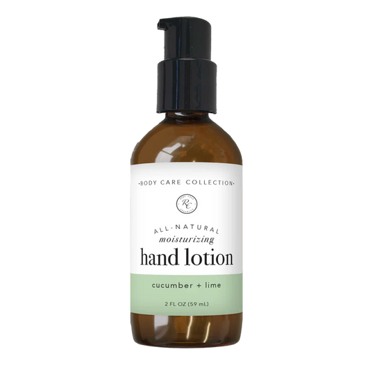 hand lotion - cucumber + lime