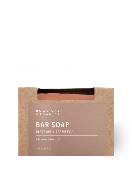 bar soap • bergamot + grapefruit