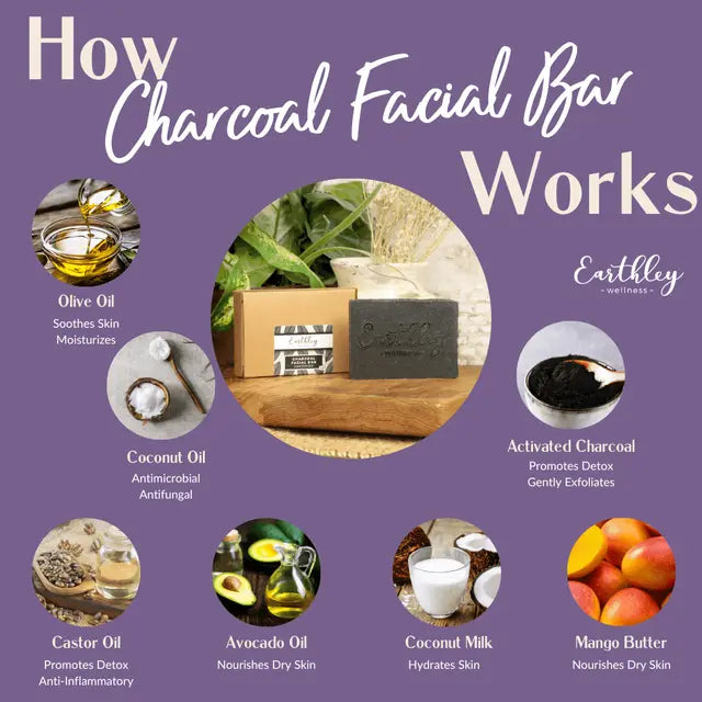 charcoal facial bar