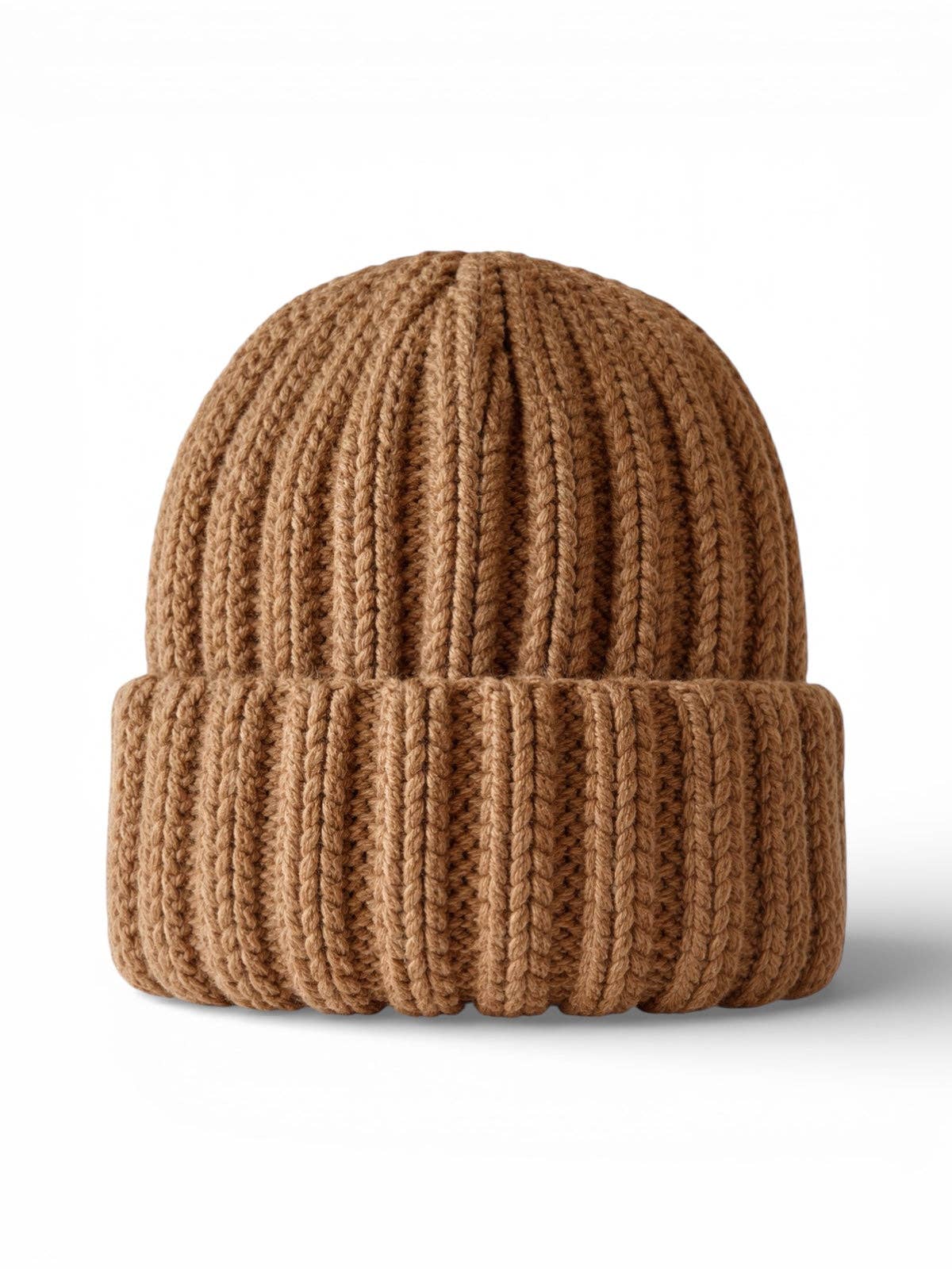 baby's first hat®, chunky knit tawny
