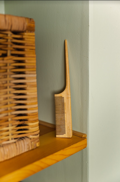 bamboo styling comb | earth day
