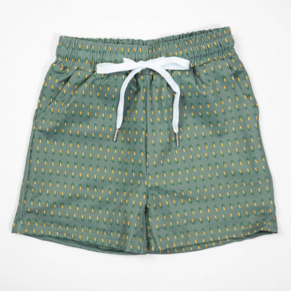 retro corn baby swim trunk