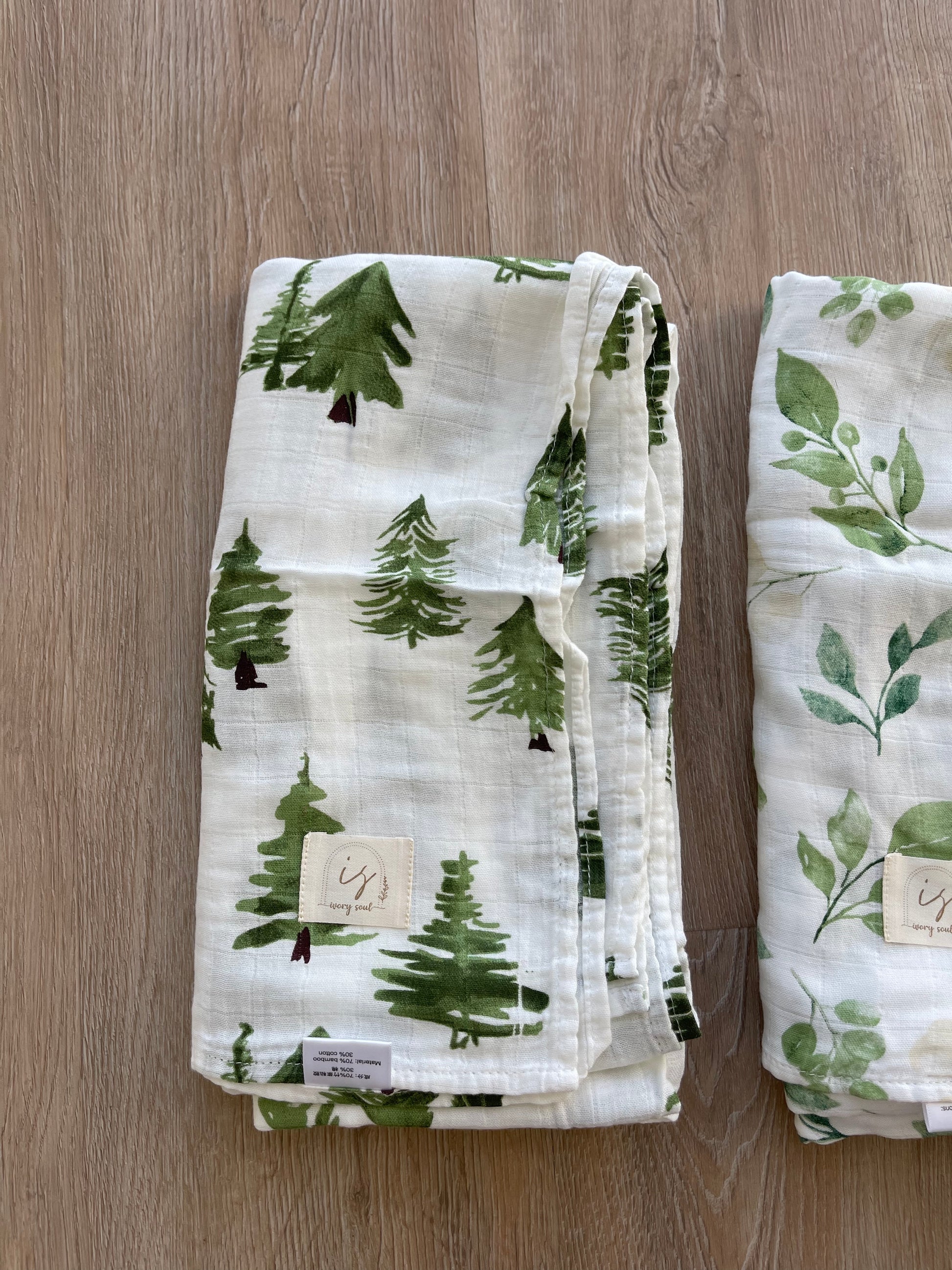 muslin baby swaddle - Ivory Soul