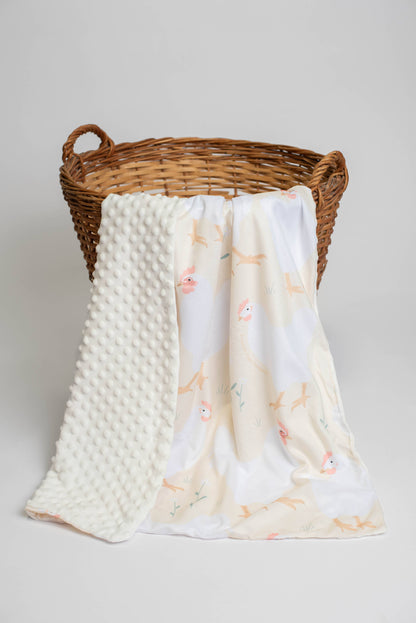 spring chicken minky blanket - Ivory Soul