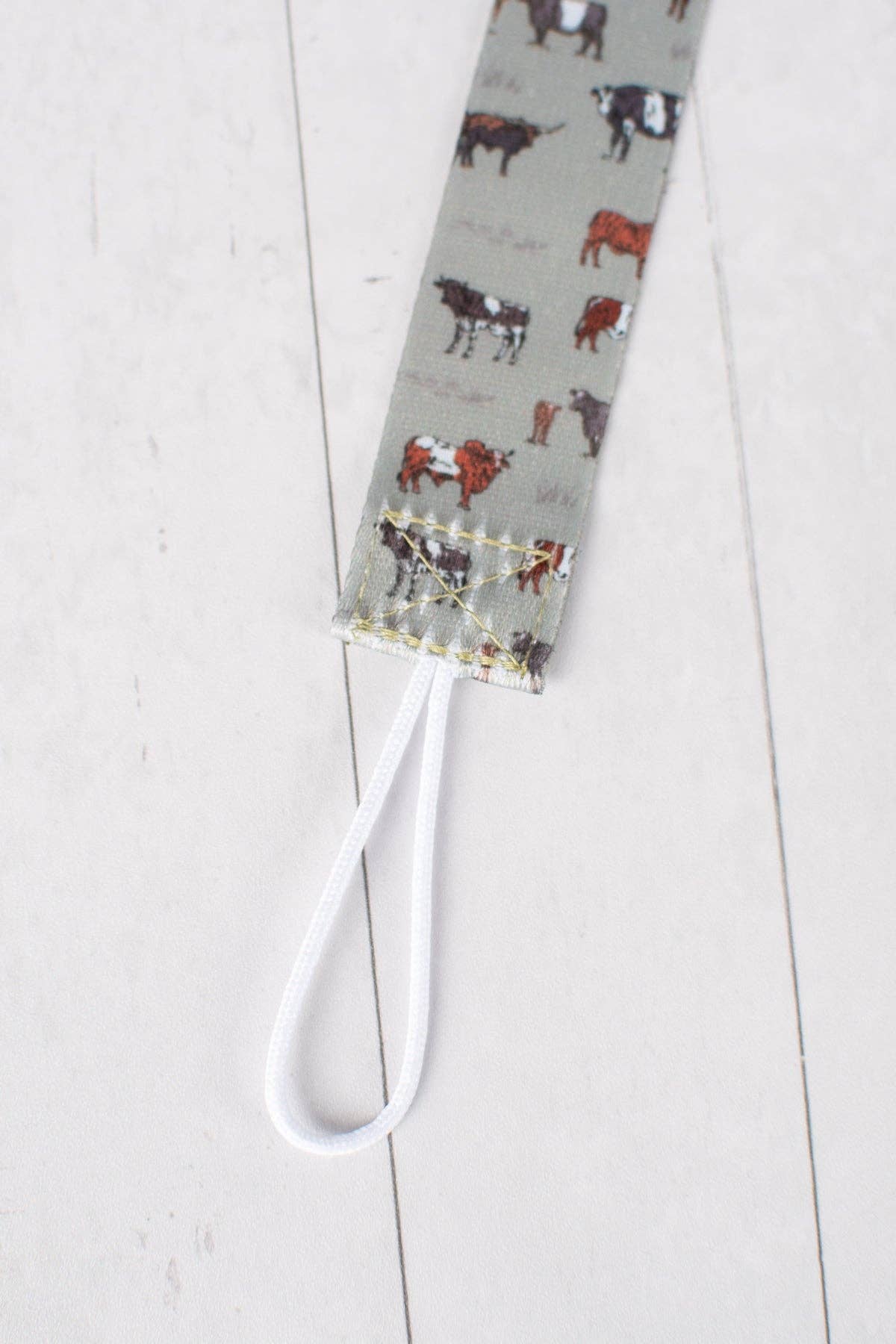 vintage cattle paci clip