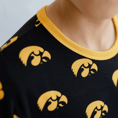 iowa hawkeyes toddler pajamas