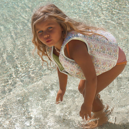 into the garden ditsy floral float vest