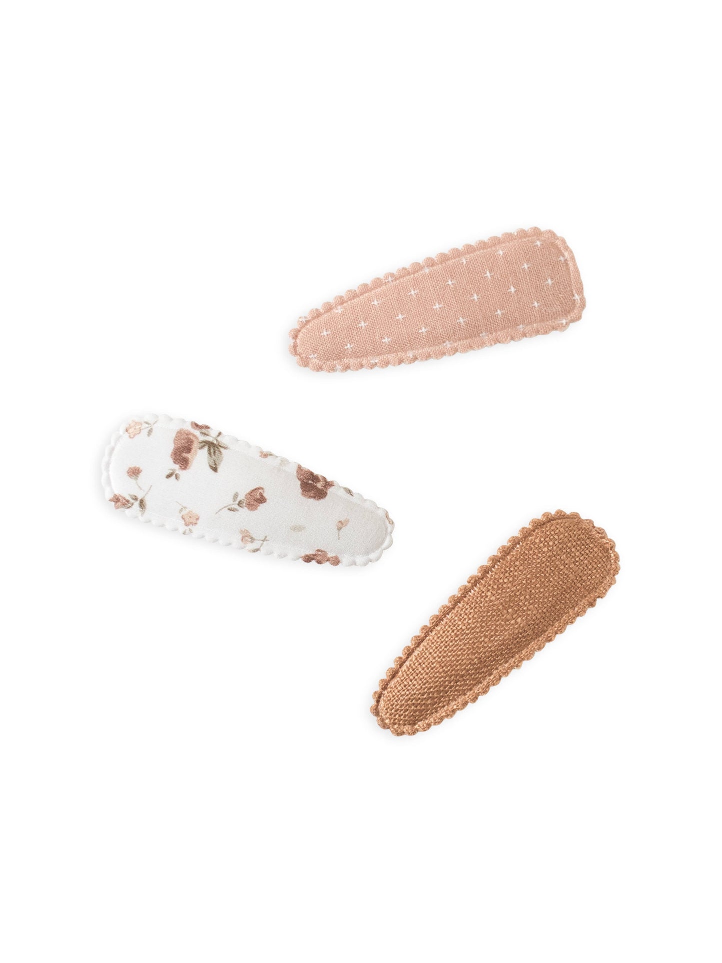 kendi baby hair clips 3 pack - cider floral