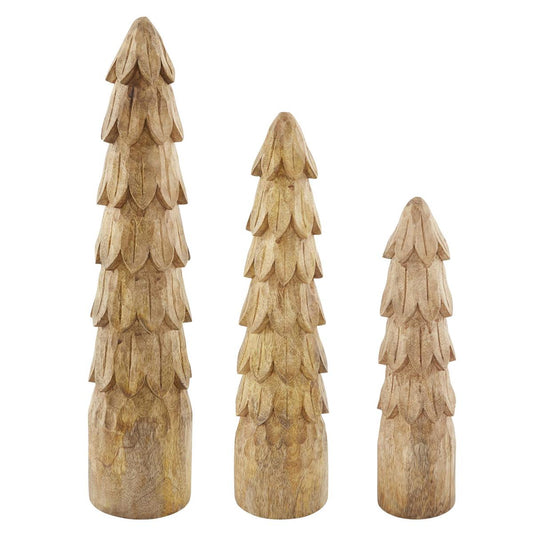 carved tree sitters