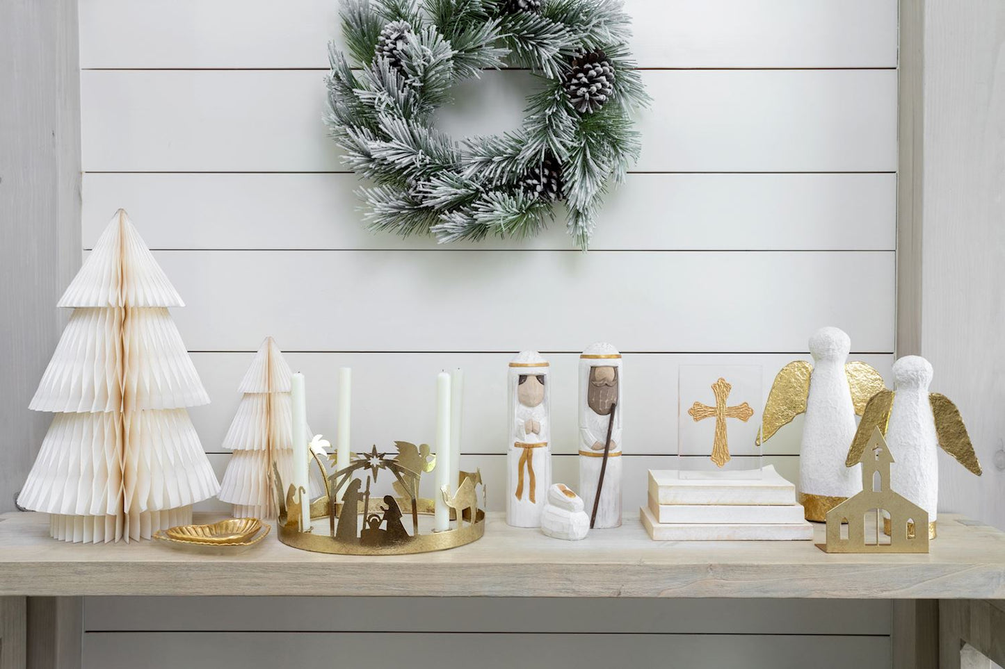 paper mache angle sitters