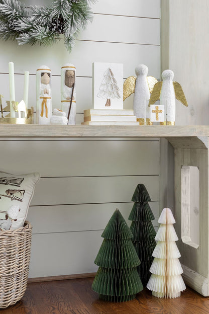 paper mache angle sitters