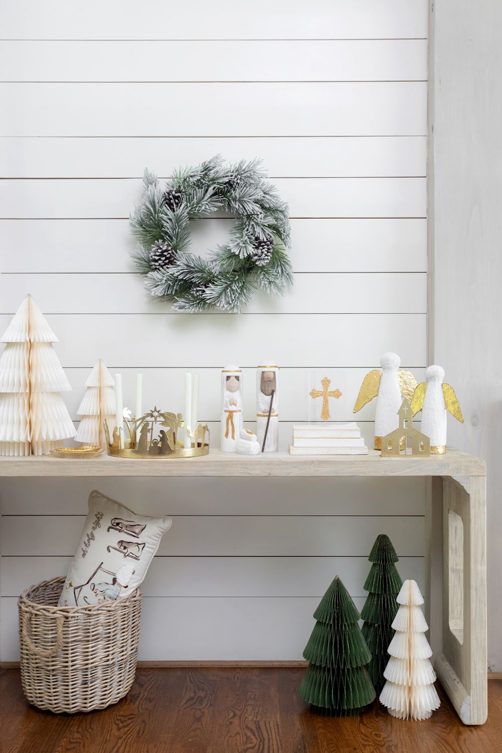 paper mache angle sitters