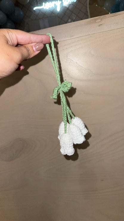 handmade crochet lily flowers