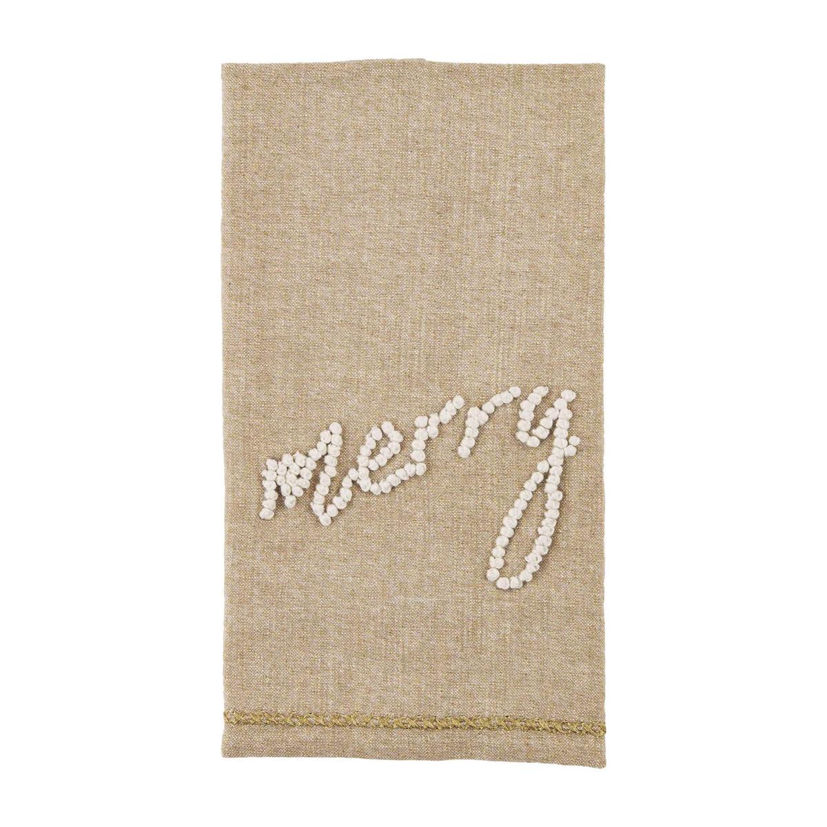 holiday knot towels