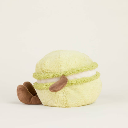 green macaroon warmie