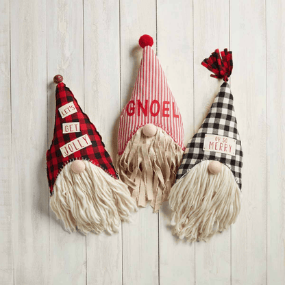 gnoel gnome pillow