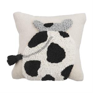 cow mini farm hook pillow