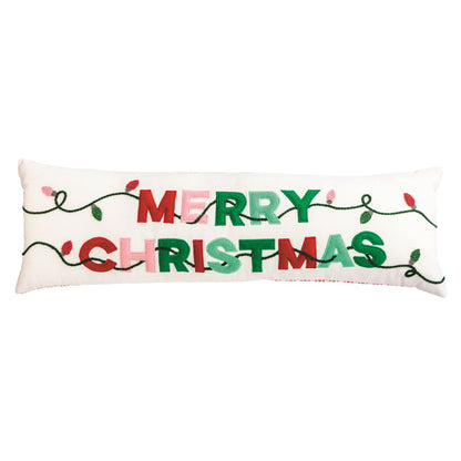 merry christmas long pillow