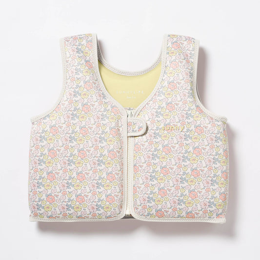 into the garden ditsy floral float vest