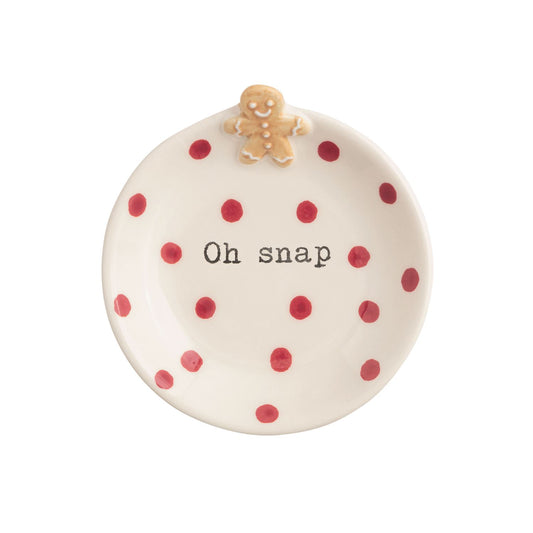 gingerbread trinket tray