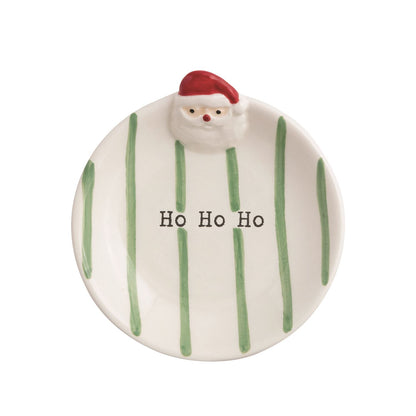 santa trinket tray