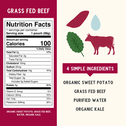 grass fed beef baby food