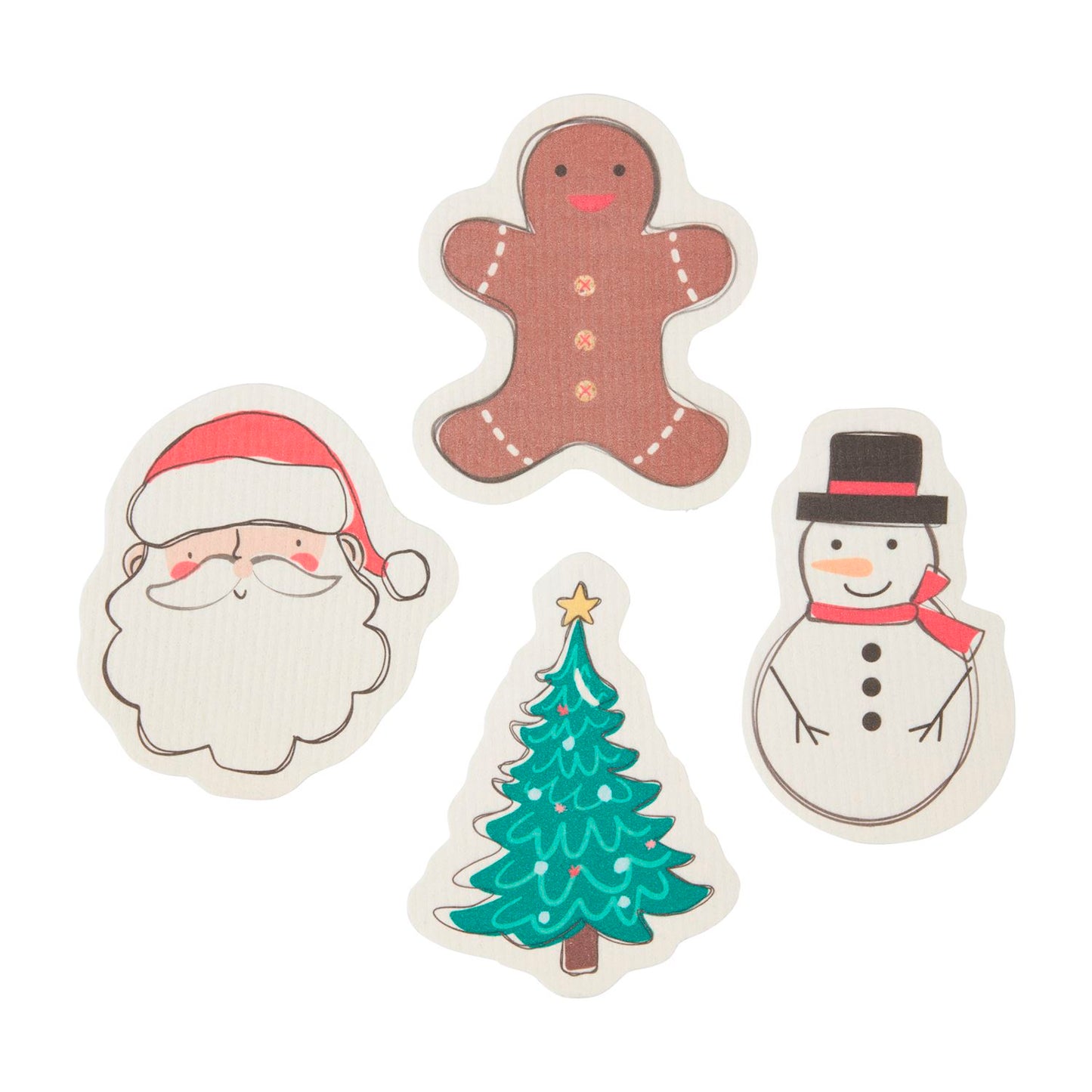 christmas dishcloths