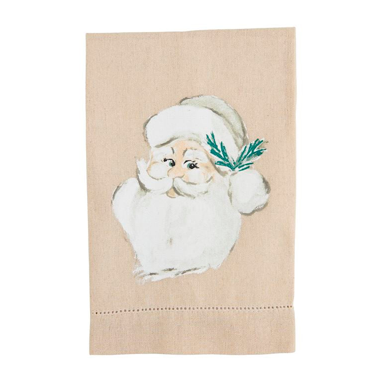 christmas painted towel - Ivory Soul