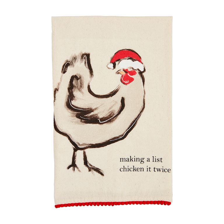 christmas farm towel - Ivory Soul