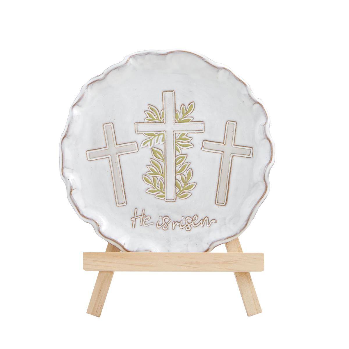 faith plate + easel set