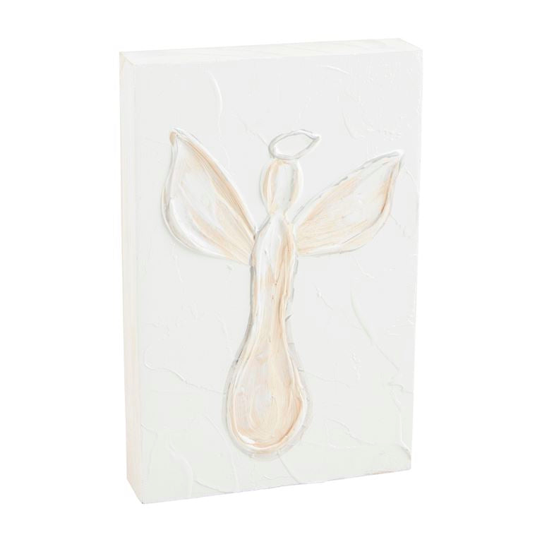 painted christmas plaque - Ivory Soul