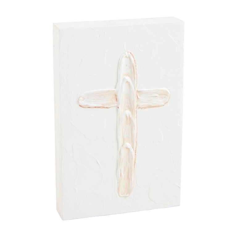 painted christmas plaque - Ivory Soul